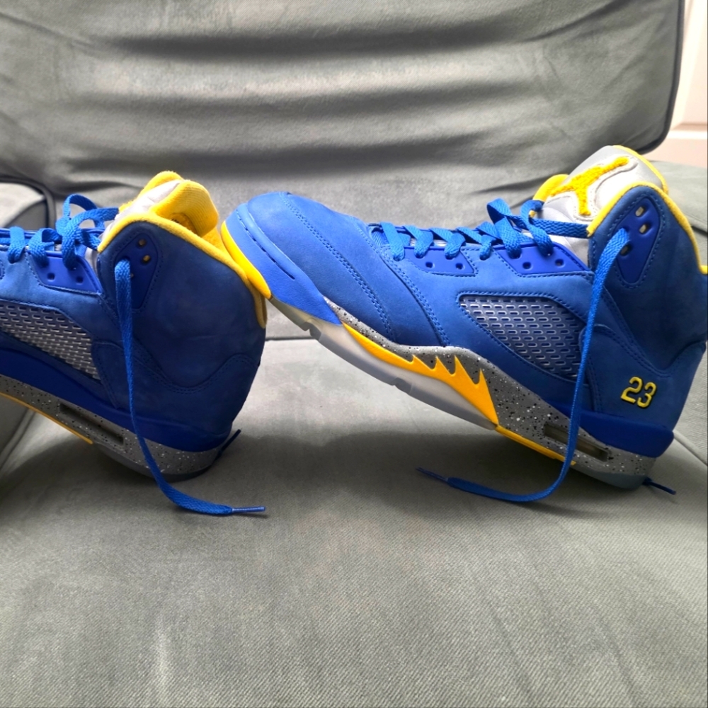 Air Jordan 5 Retro Jsp Laney Varsity Royal Shoes